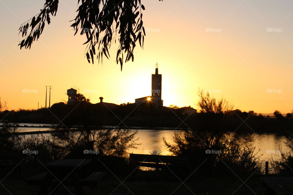 Lighthouse by Dusk, Landscape 