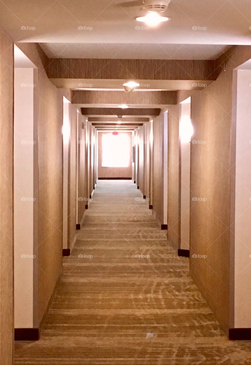 Vanishing Point Hallway