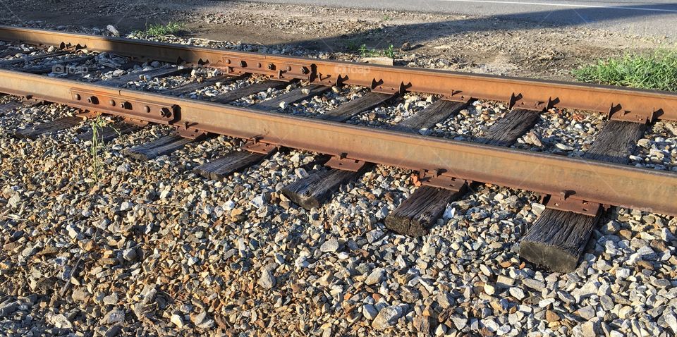 Old train tracks 