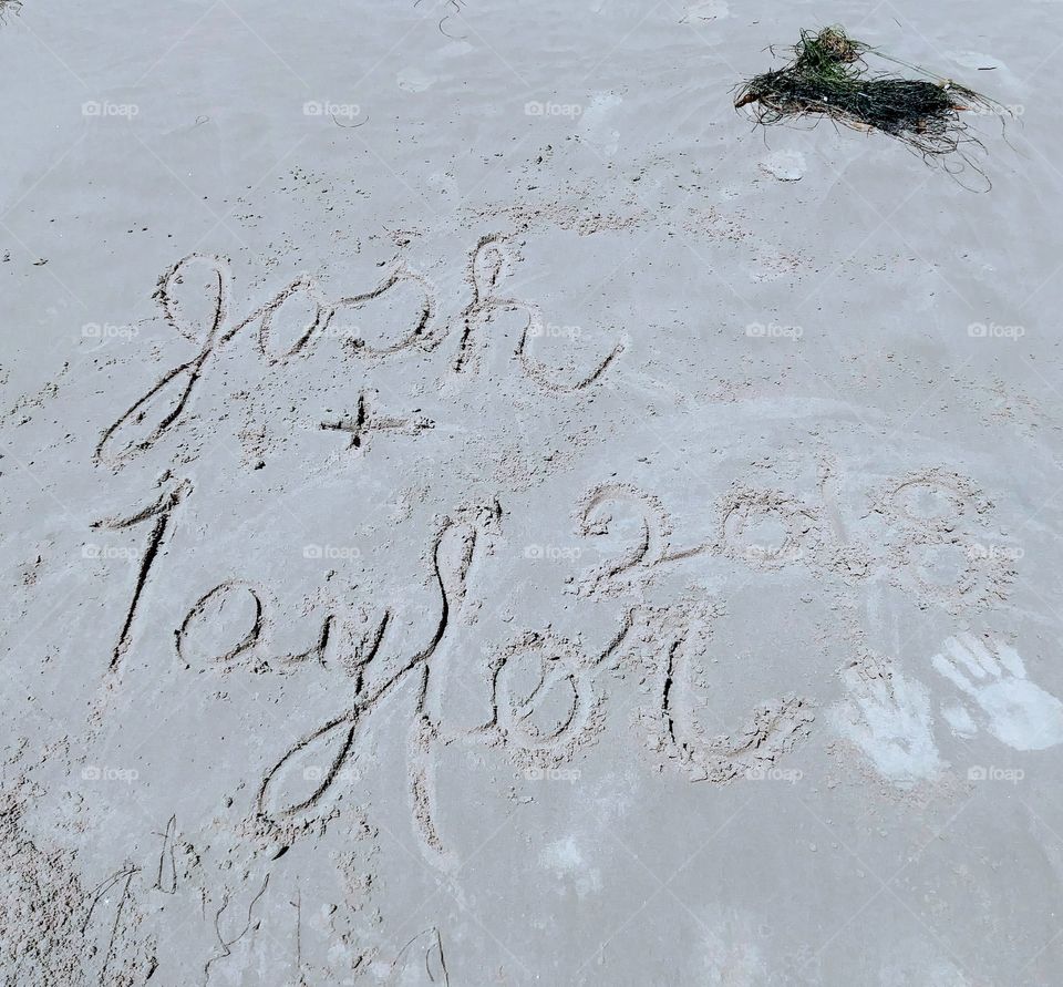 Love Letters in the Sand