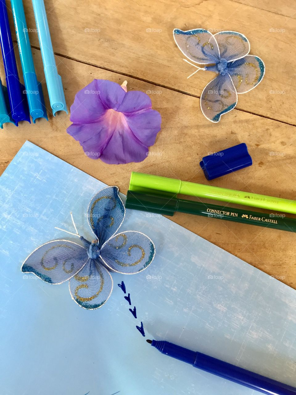 Fun time using Faber Castell color pen