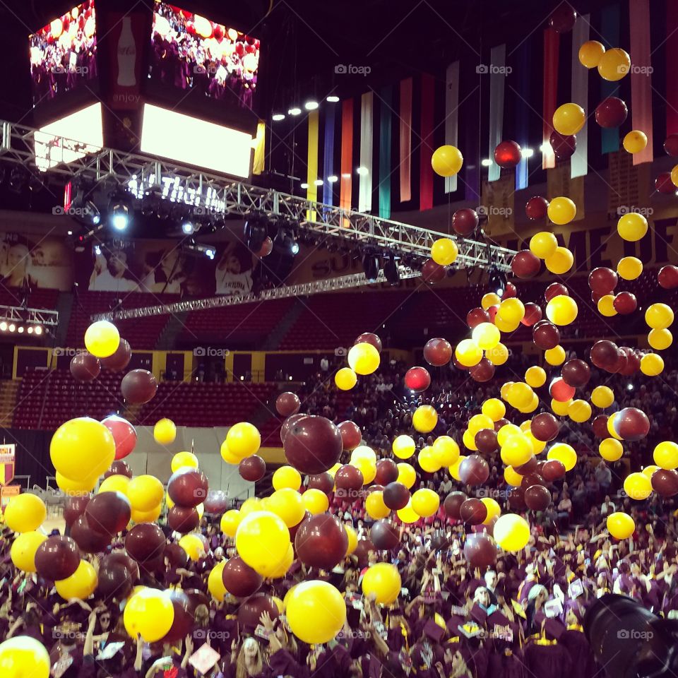 Arizona State University graduation.