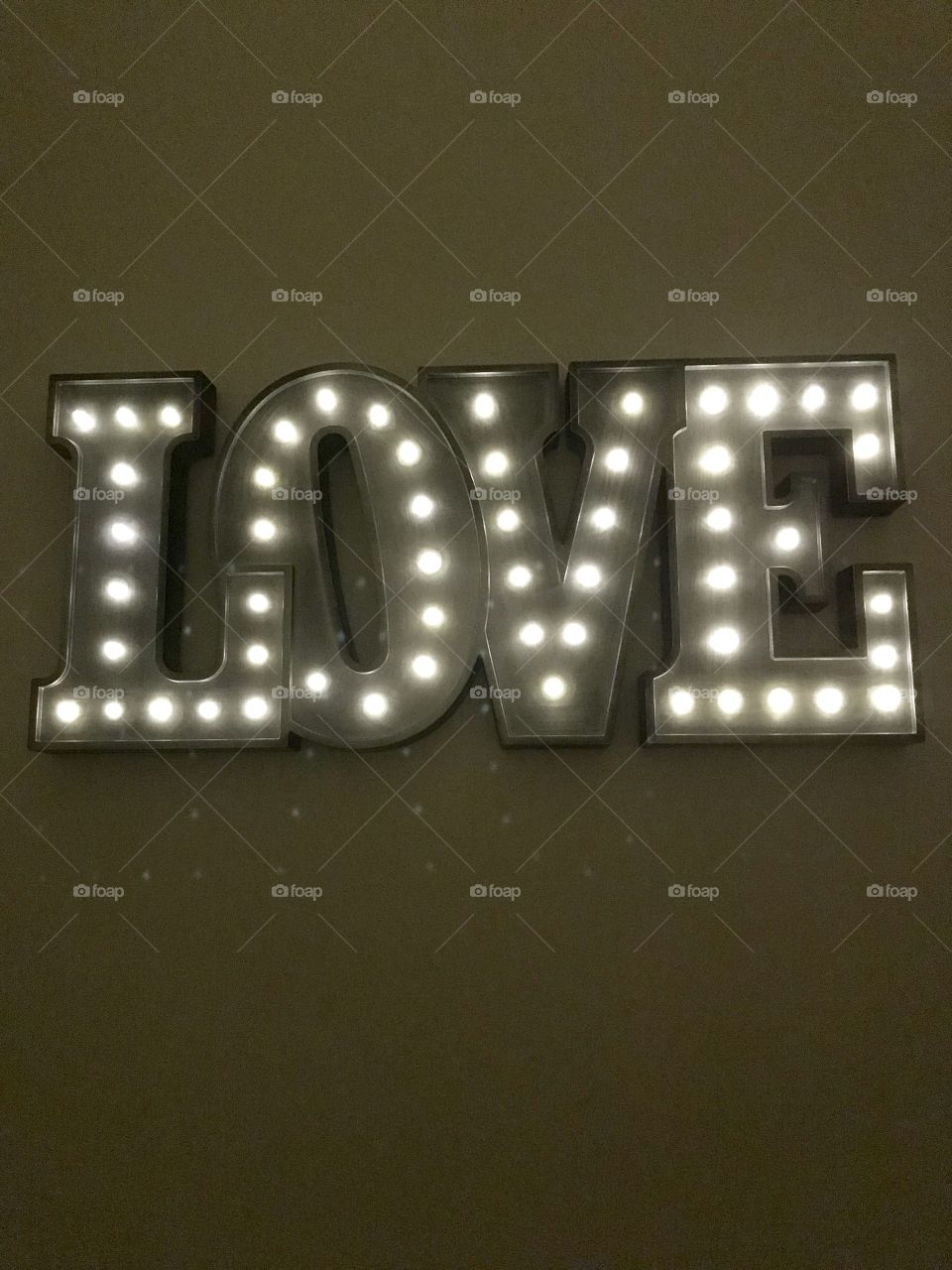 Love light sign