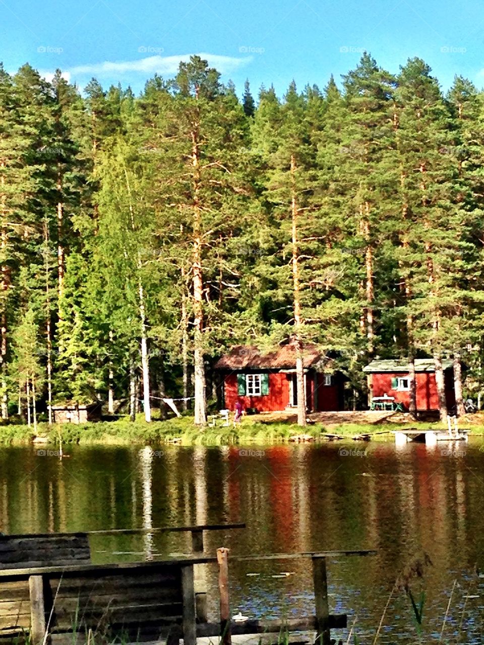 House in the lake