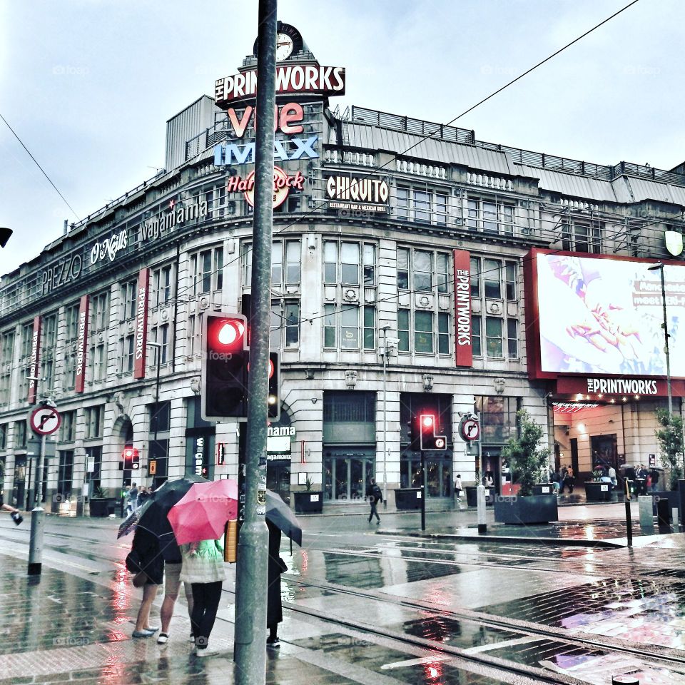 Manchester rainy Day