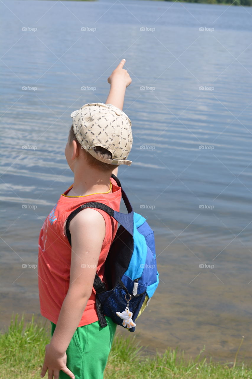 Child, Outdoors, Nature, Leisure, Water