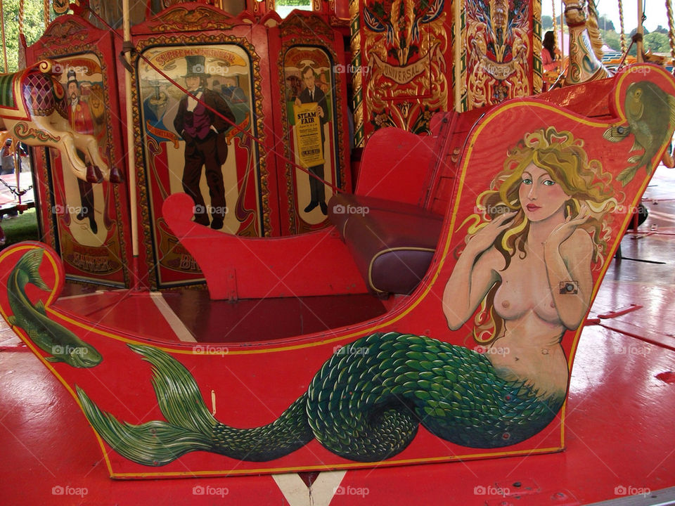 carousel mermaid