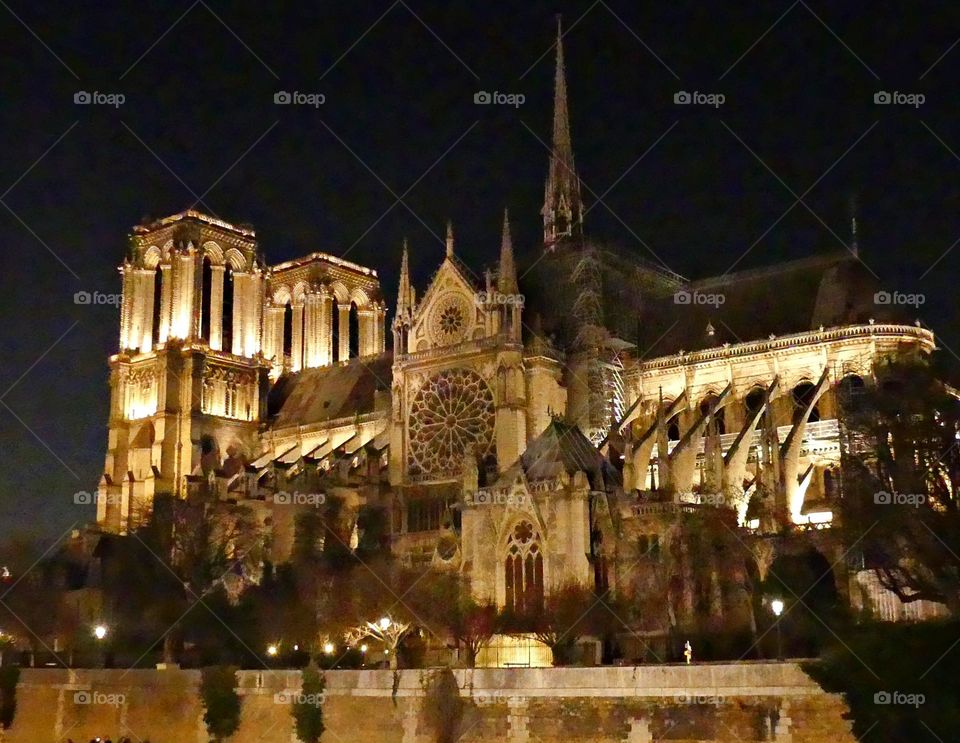 French Gothic Architecture-Notre-Dame de Paris, referred to simply as Notre-Dame, is a medieval Catholic cathedral on the Île de la Cité, in the 4th arrondissement of Paris, France. The cathedral, dedicated to the Virgin Mary