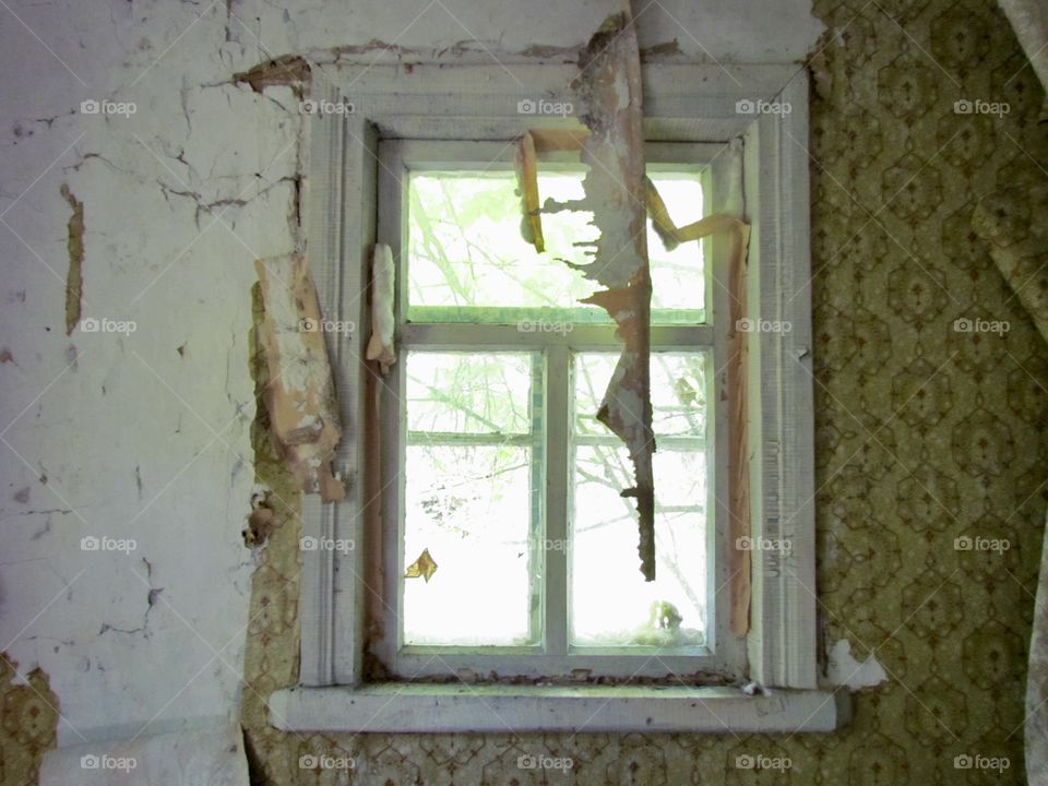 Abandoned of old window