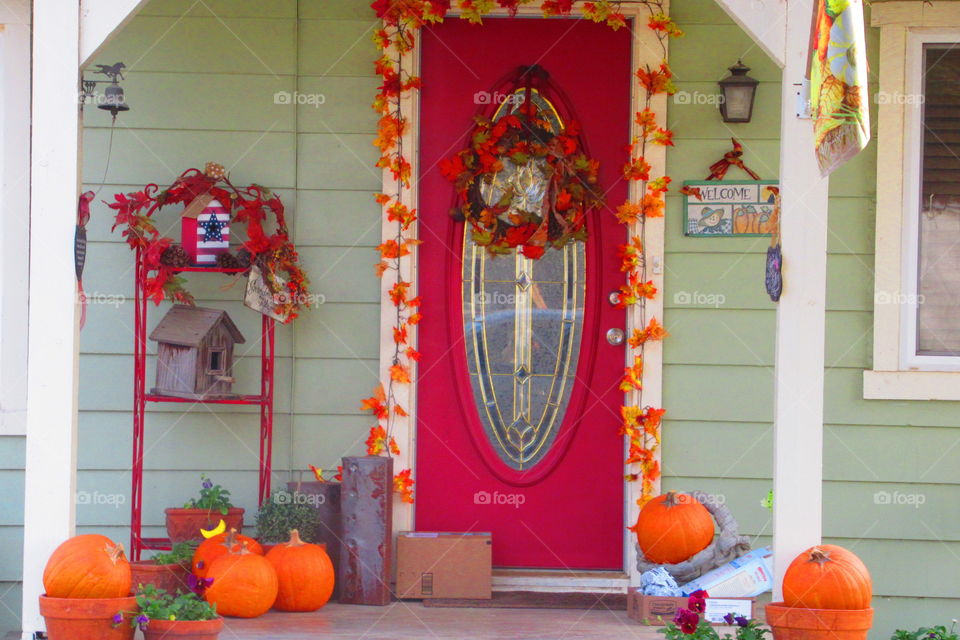 Fall decorations!