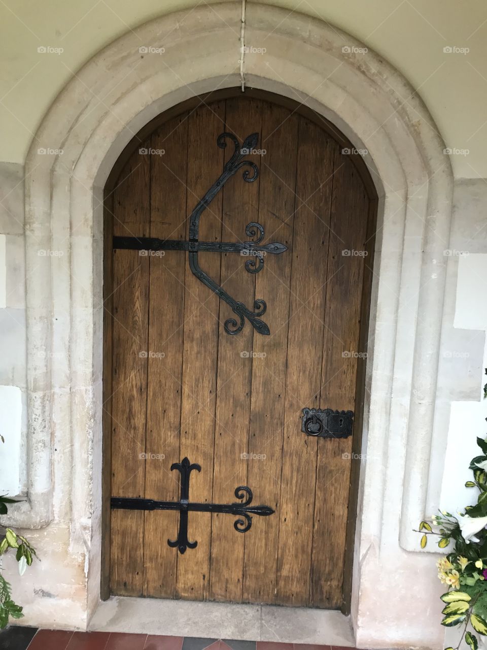 The entrance to a much loved village church, which is at the heart of its community