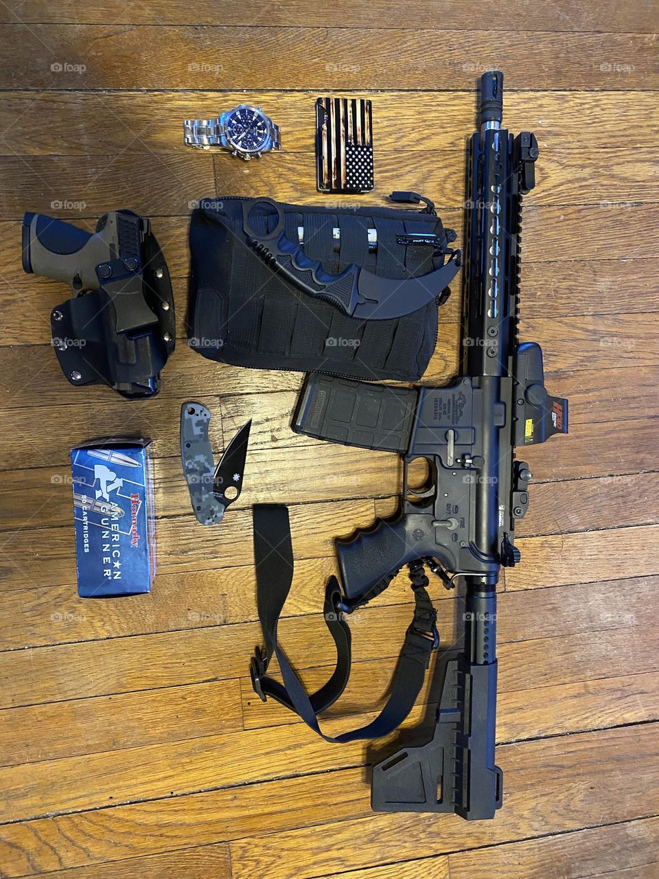 Stay strapped or get clapped 