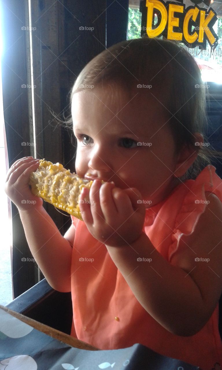 Straight off the cob