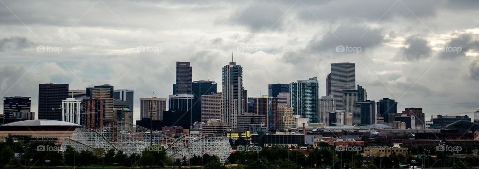 Rainy morning in Denver 