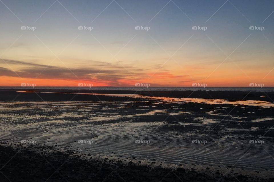 Sunset over Cape Cod, MA. 