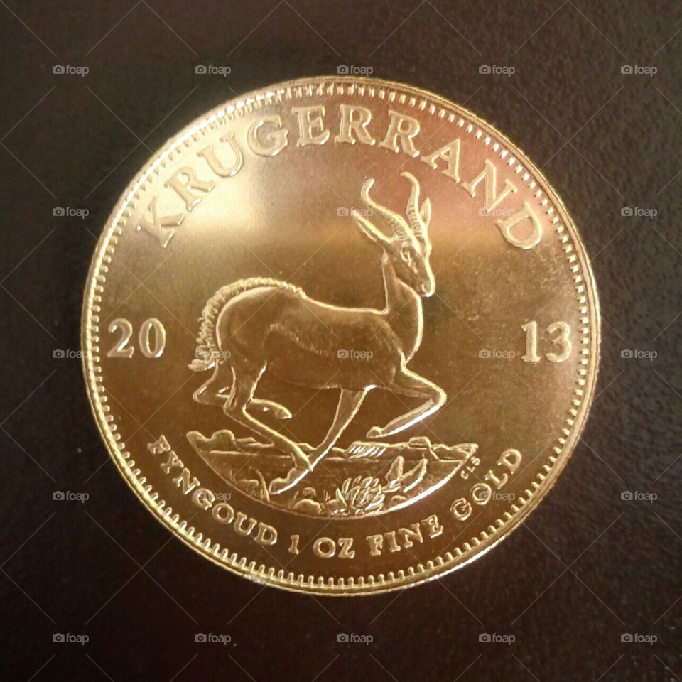 Krüger Rand Münze Geld Gold