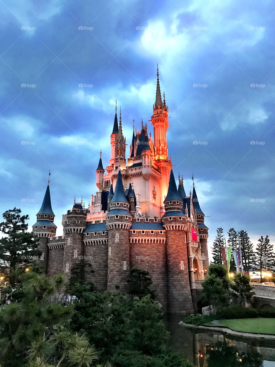Tokyo Disney Land Resort Cinderella Castle