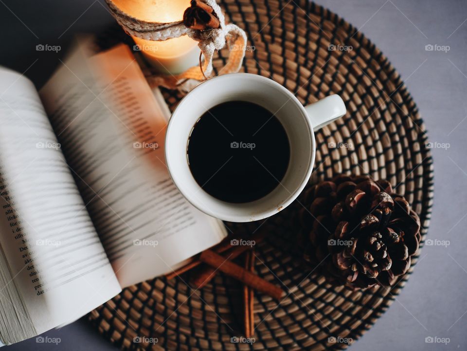 Coffee and book for the soul