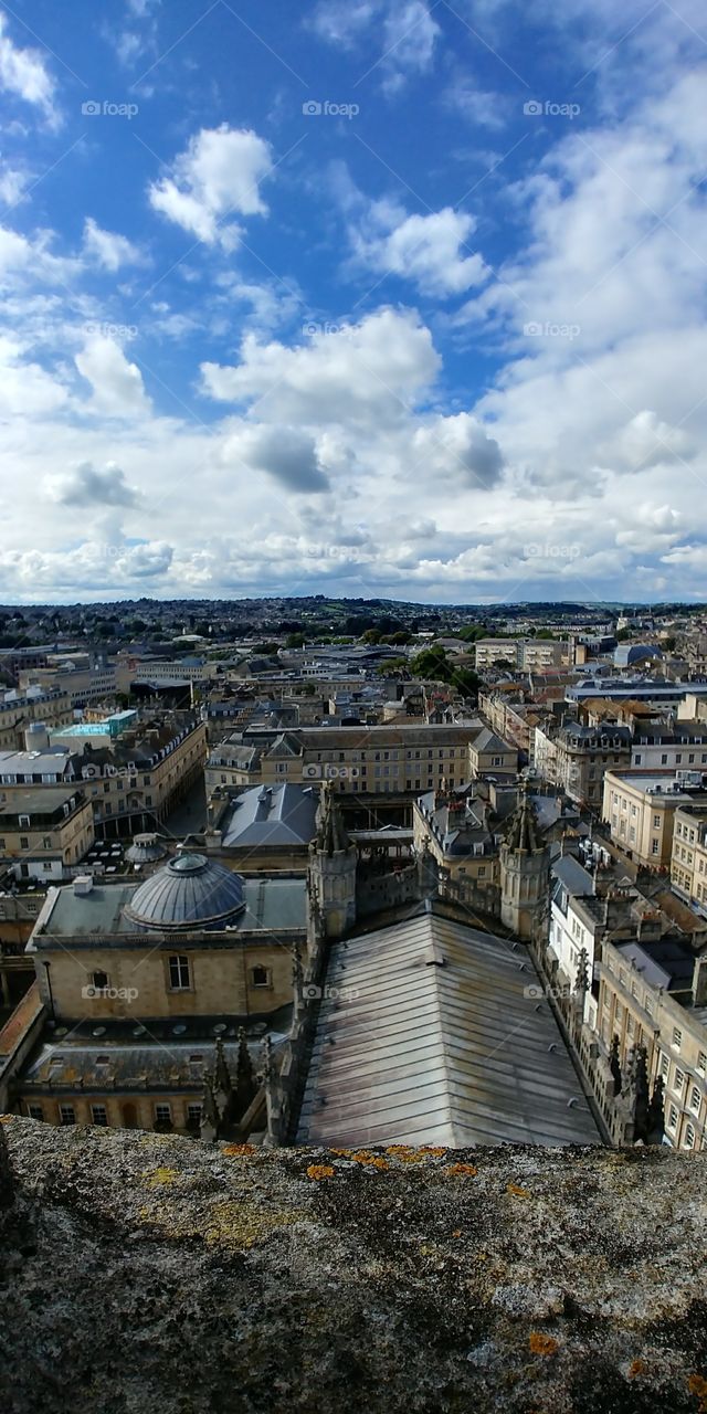 rooftops of bath