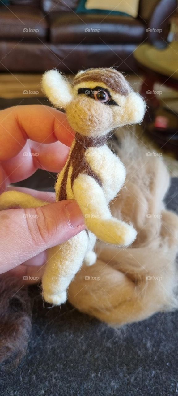 homade mouse in progress