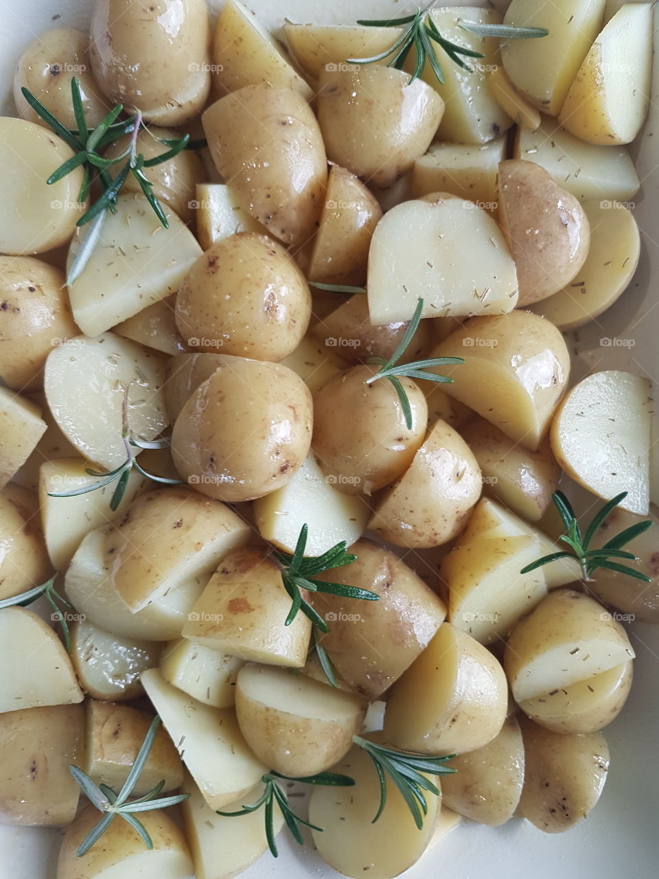 Potatoes and Rosemary