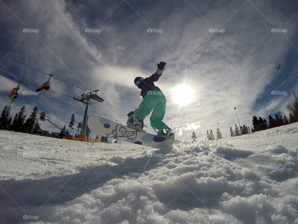 Snowboarding in Poland