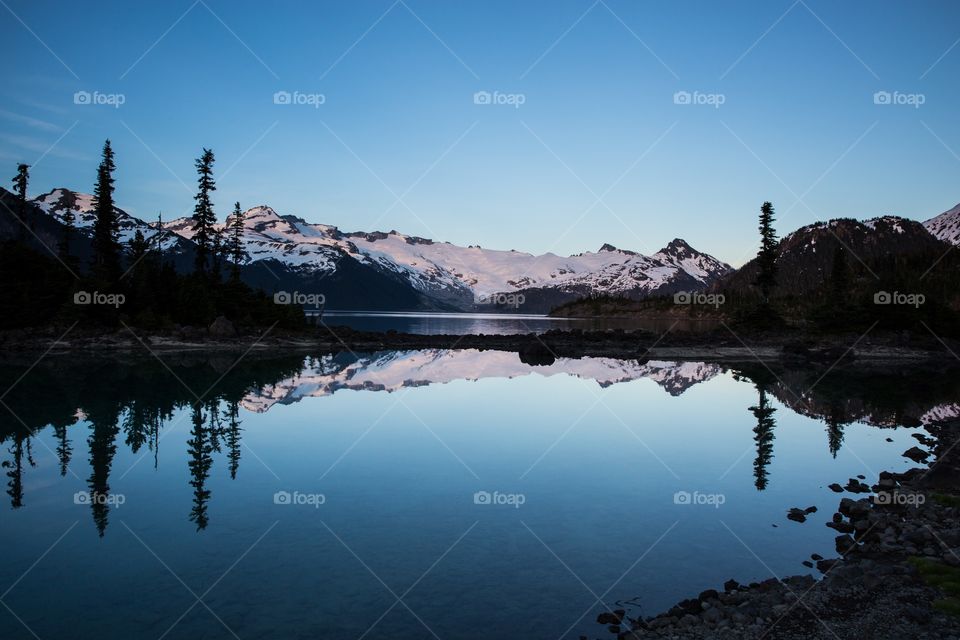 Garibaldi Lake at Dusk, BC, Canada