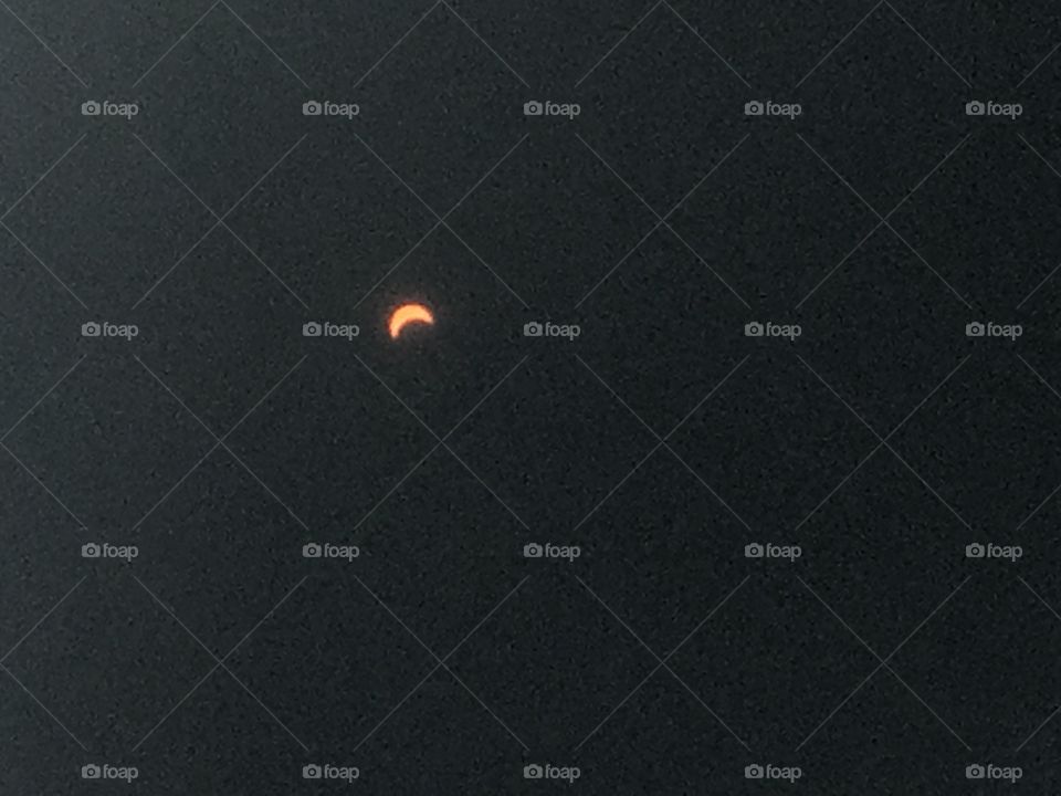 View of the great American eclipse in 2017