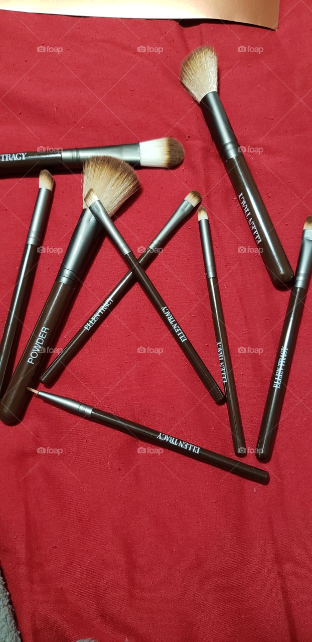 Make up brushes.
