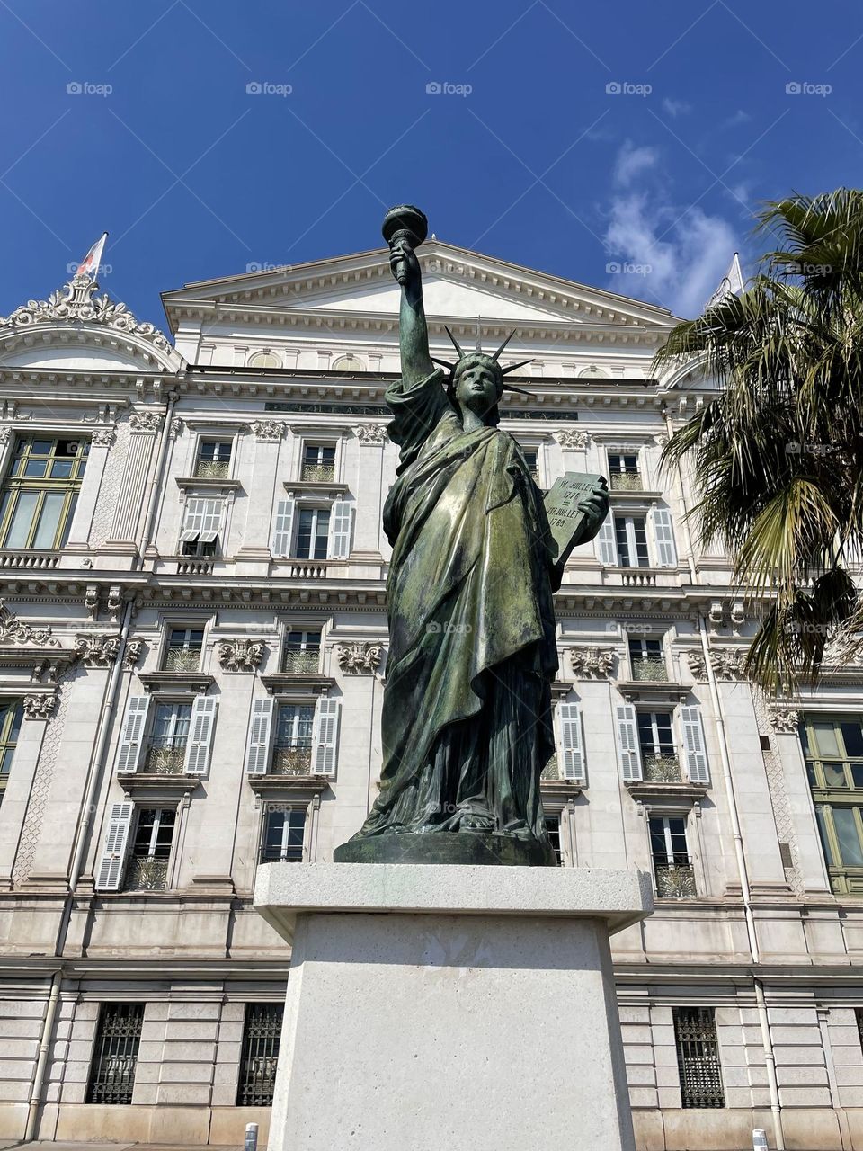 Statue de la liberté, Nice