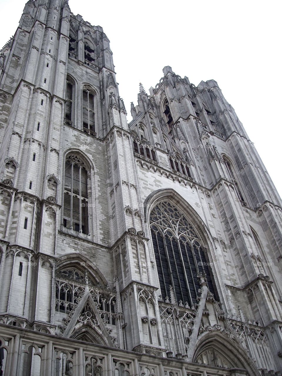 Catedral de Bruselas. Catedral de San Miguel y Santa Gúdula de Bruselas (Bruxelles - Belgium)