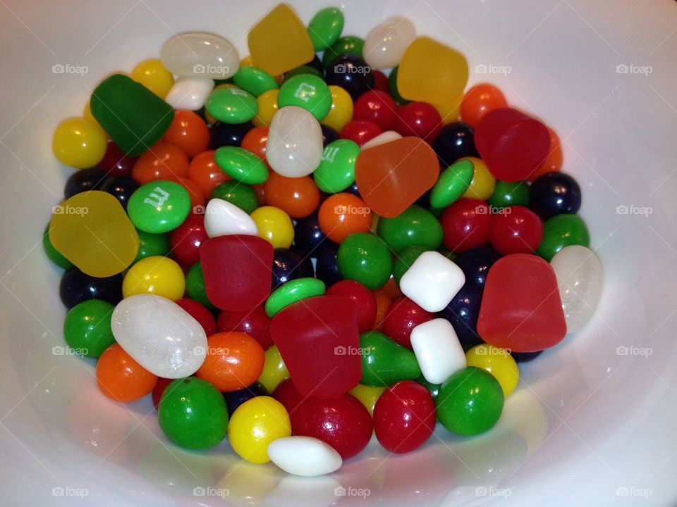 colorful candies