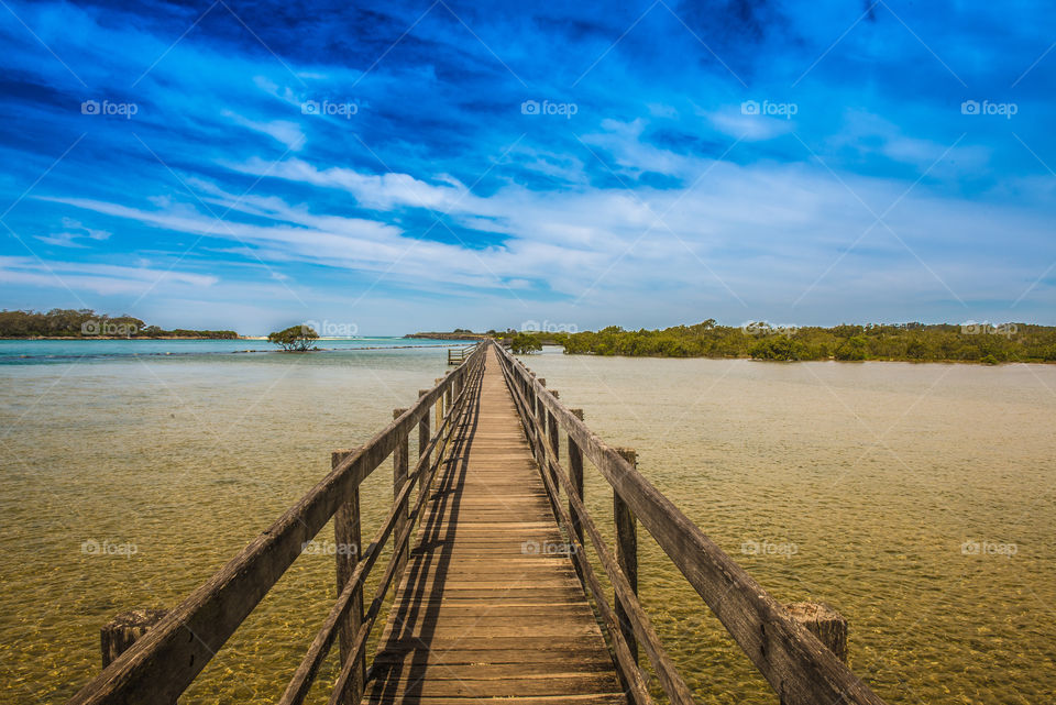 View of boardwalk