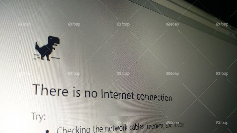 No Internet!