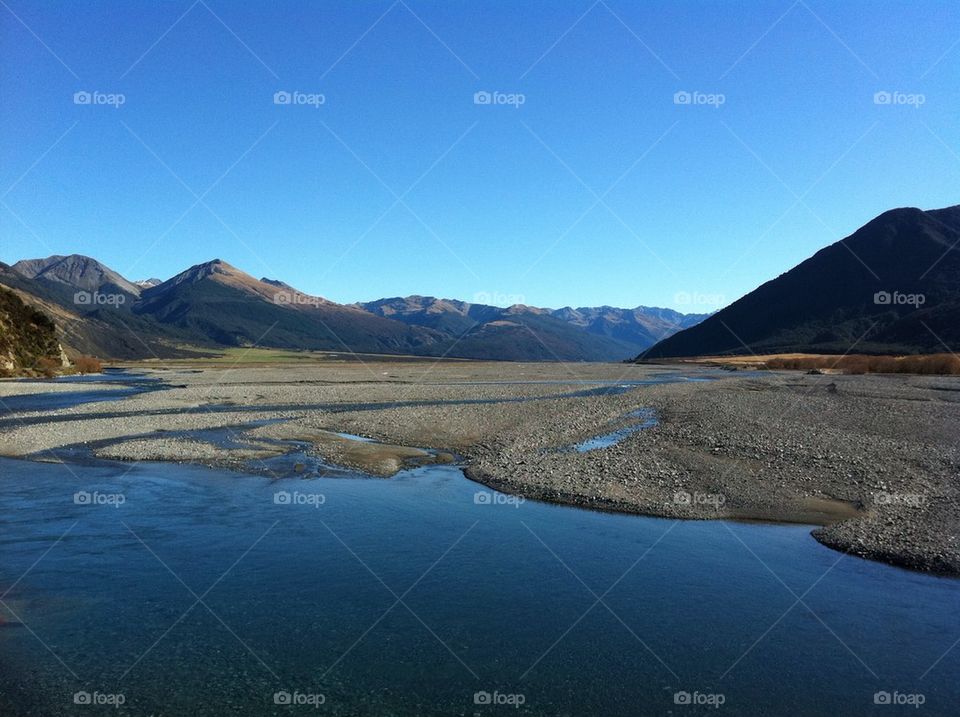 South Island river