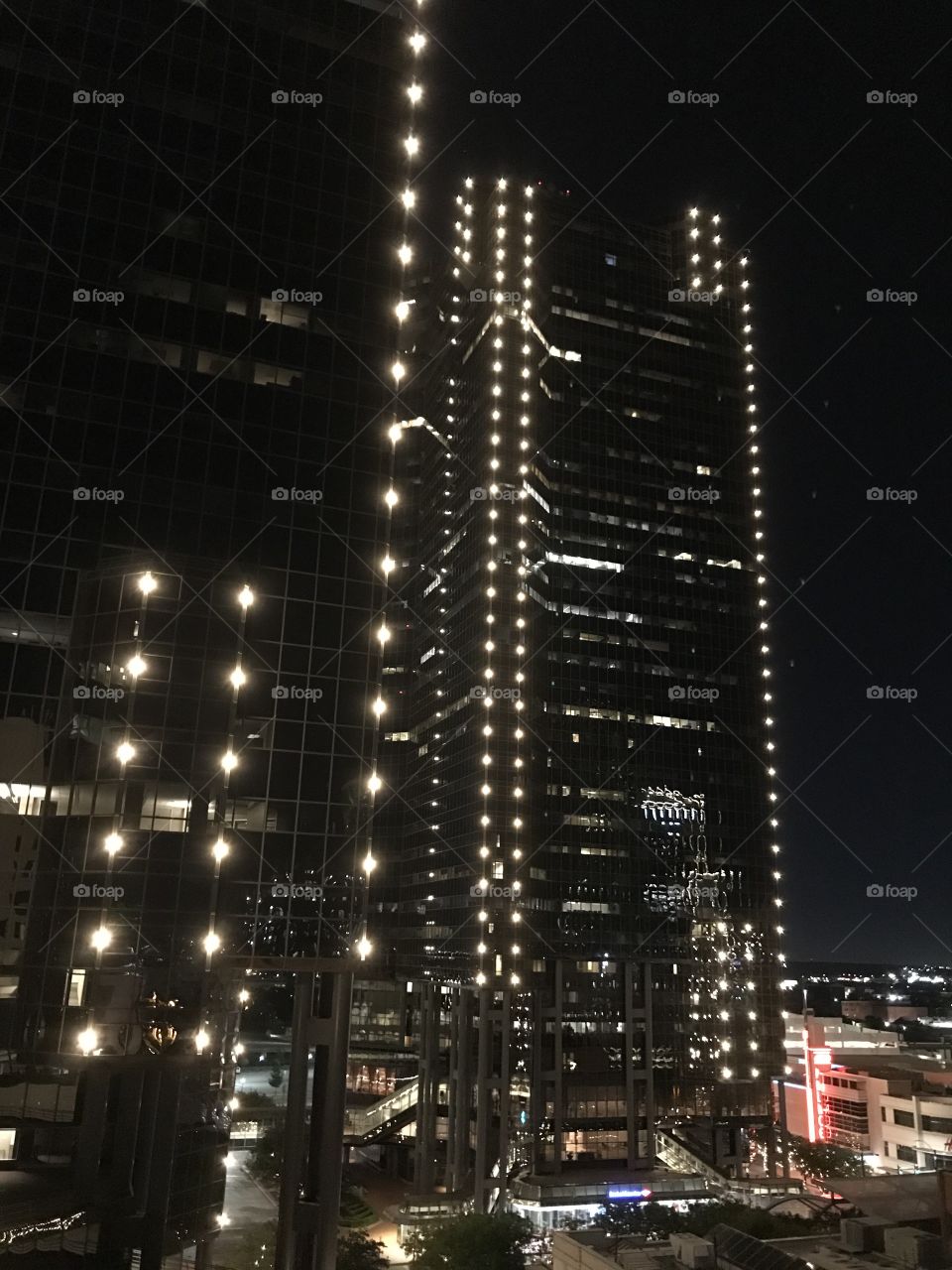 Fort Worth TX at Night