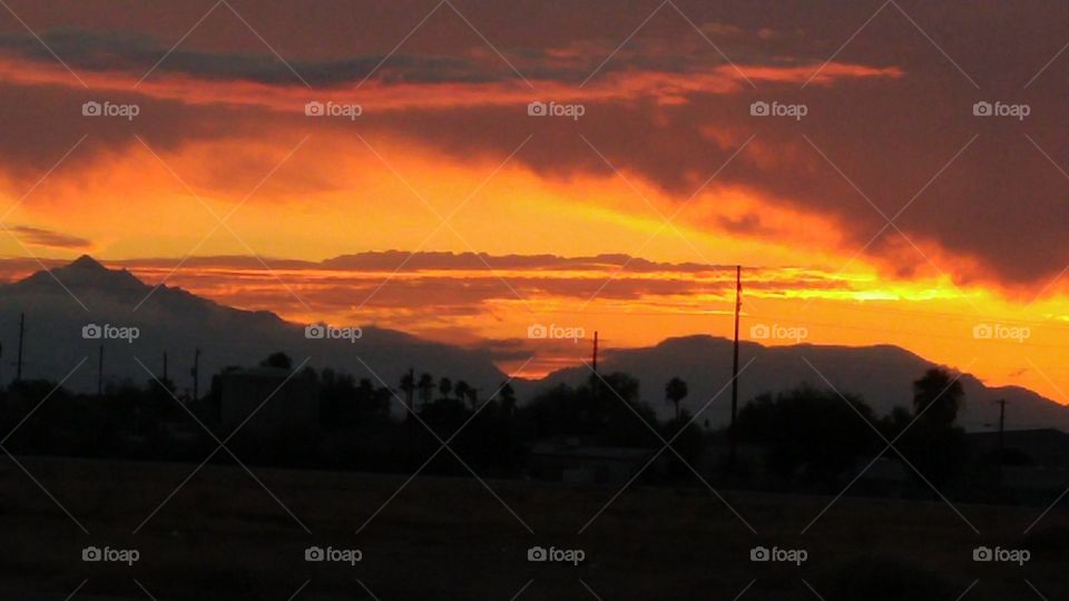 Sunshine behind the clouds