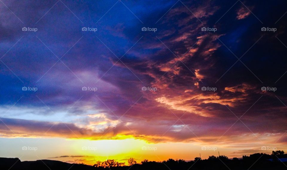 Colorado sunset