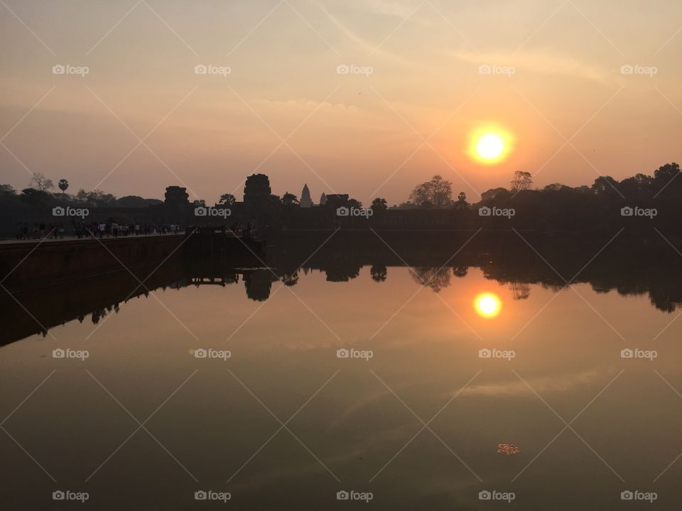 Sunrise ankor wat