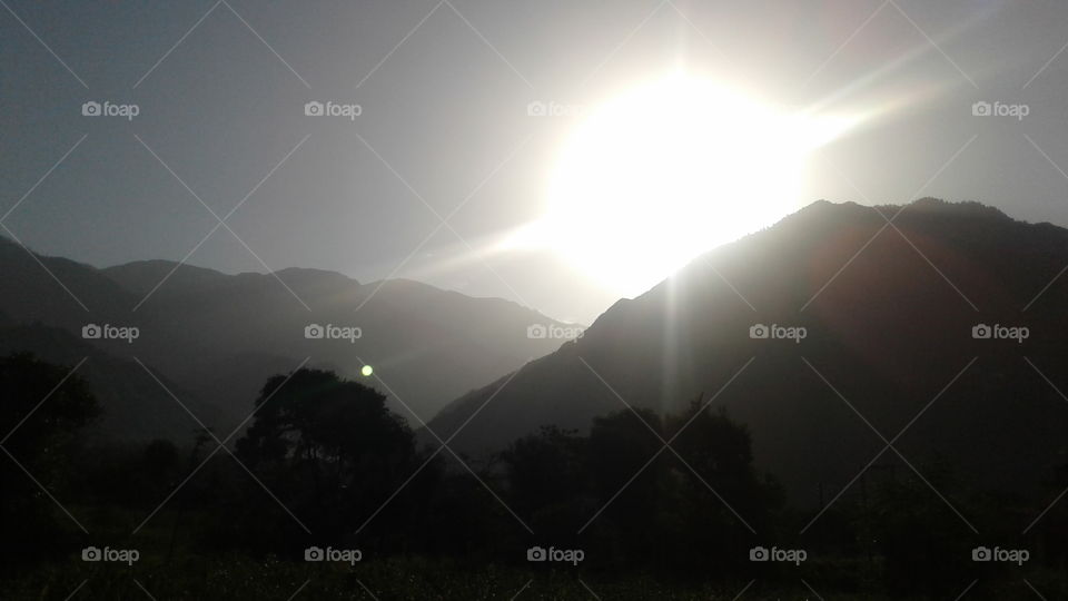 sunrise at darhal