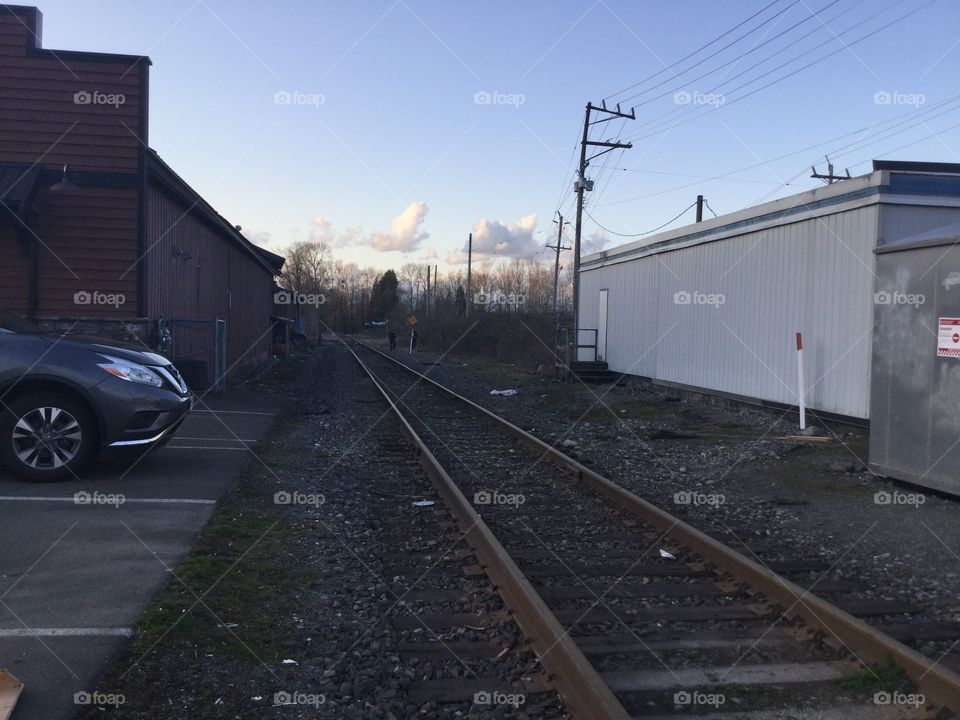 Railway through the Town 