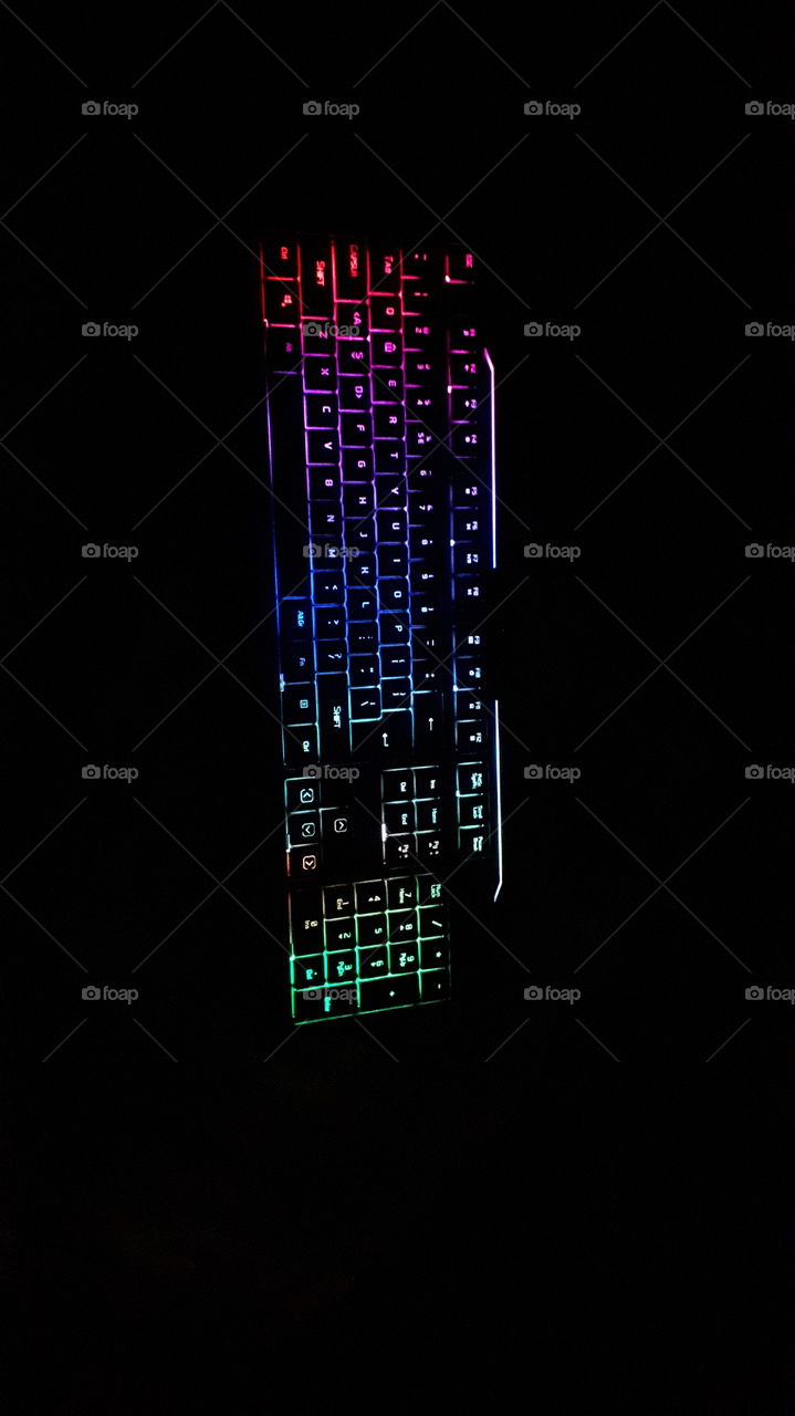 Gamer Glow in the dark keyboard