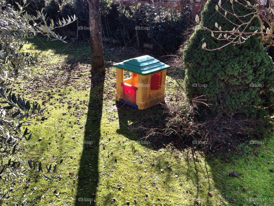 trees garden fake little by alekime