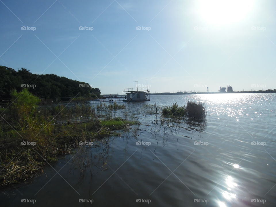 fishing trip. This is a picture of the lake that I visited this last week