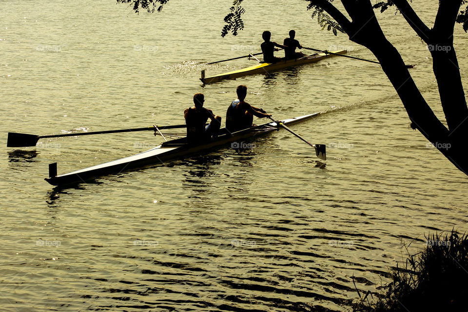 Rowing together