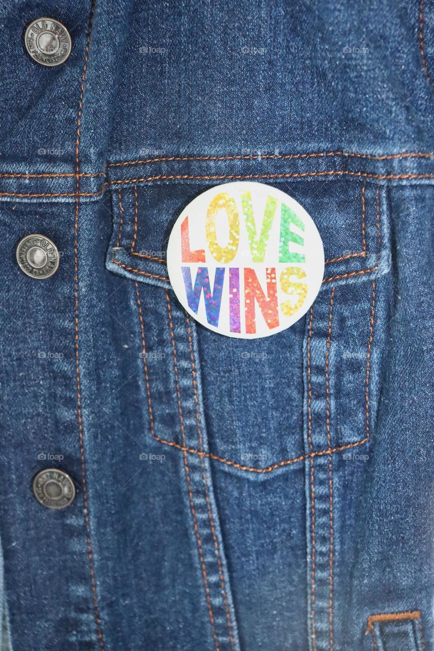 Love wins pin 