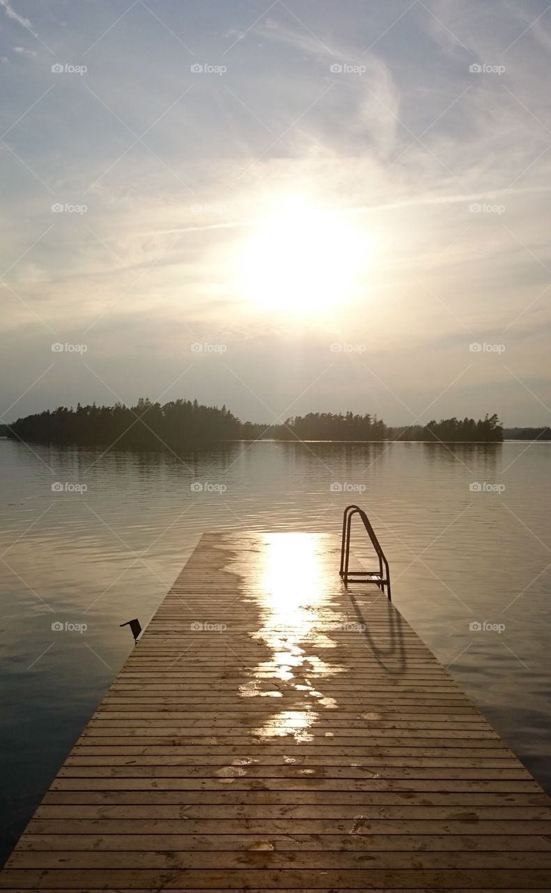 After a late bath before sunse. After a late bath before the Sunset