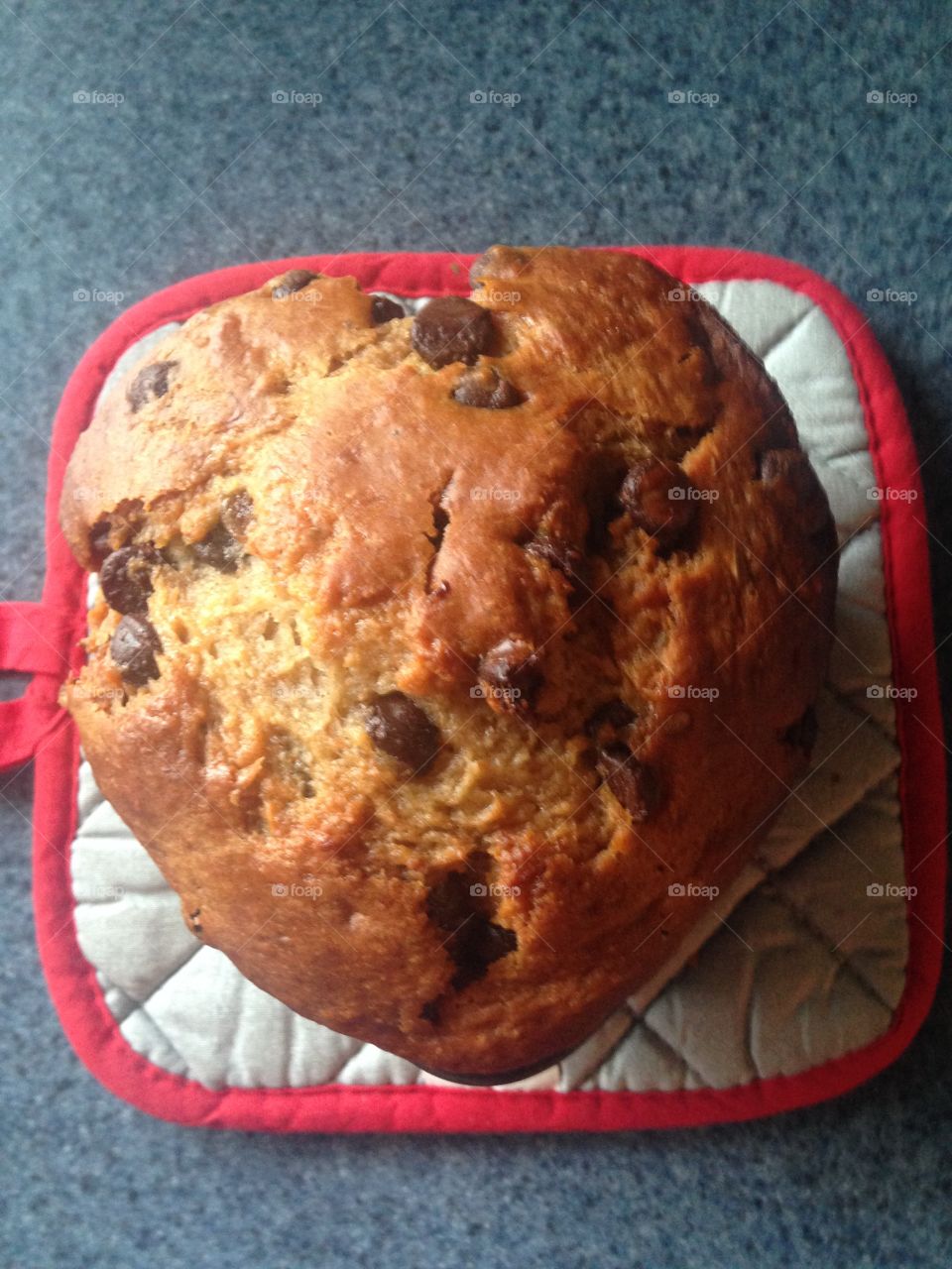 Banana and chocolate chip bread
