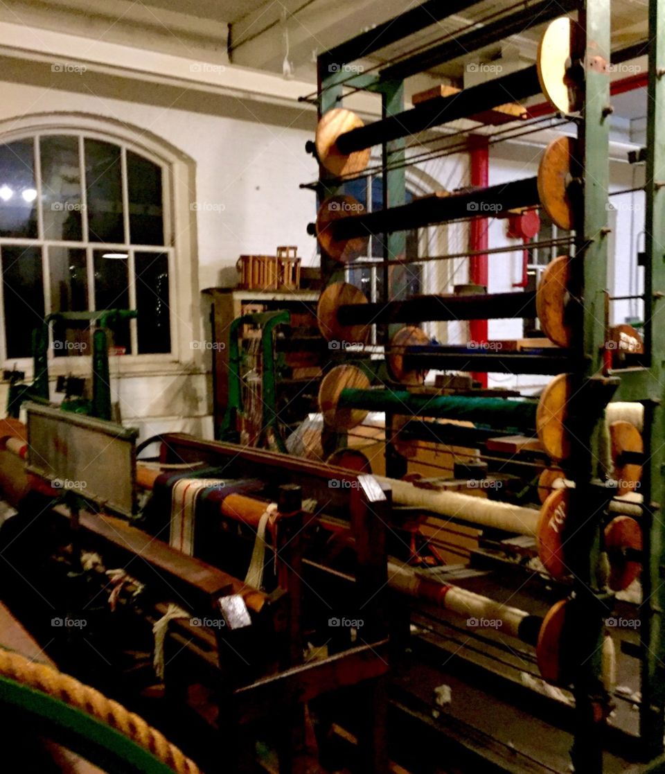 The weaving machine