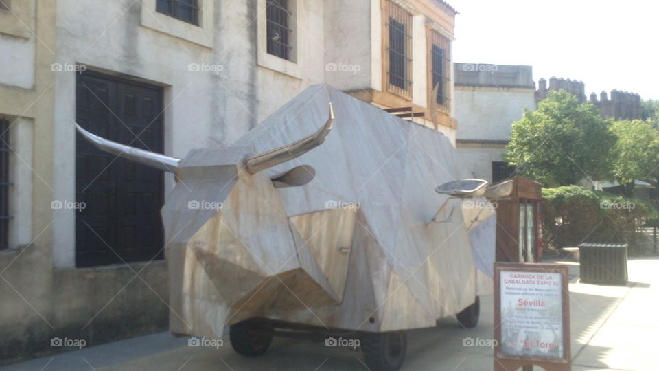 simbol of Spain. image from Portugal